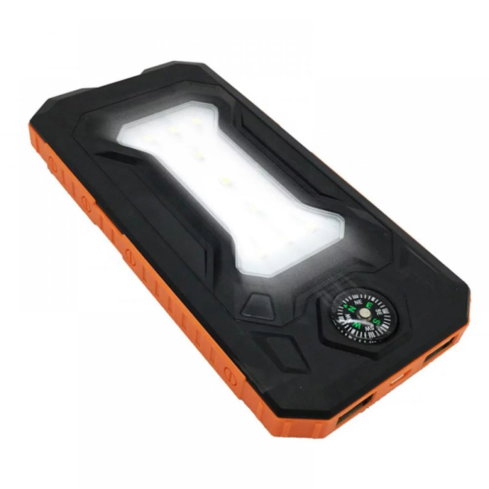 Waterproof 60,000mAh Solar Power Bank – Charge Anywhere, Anytime!