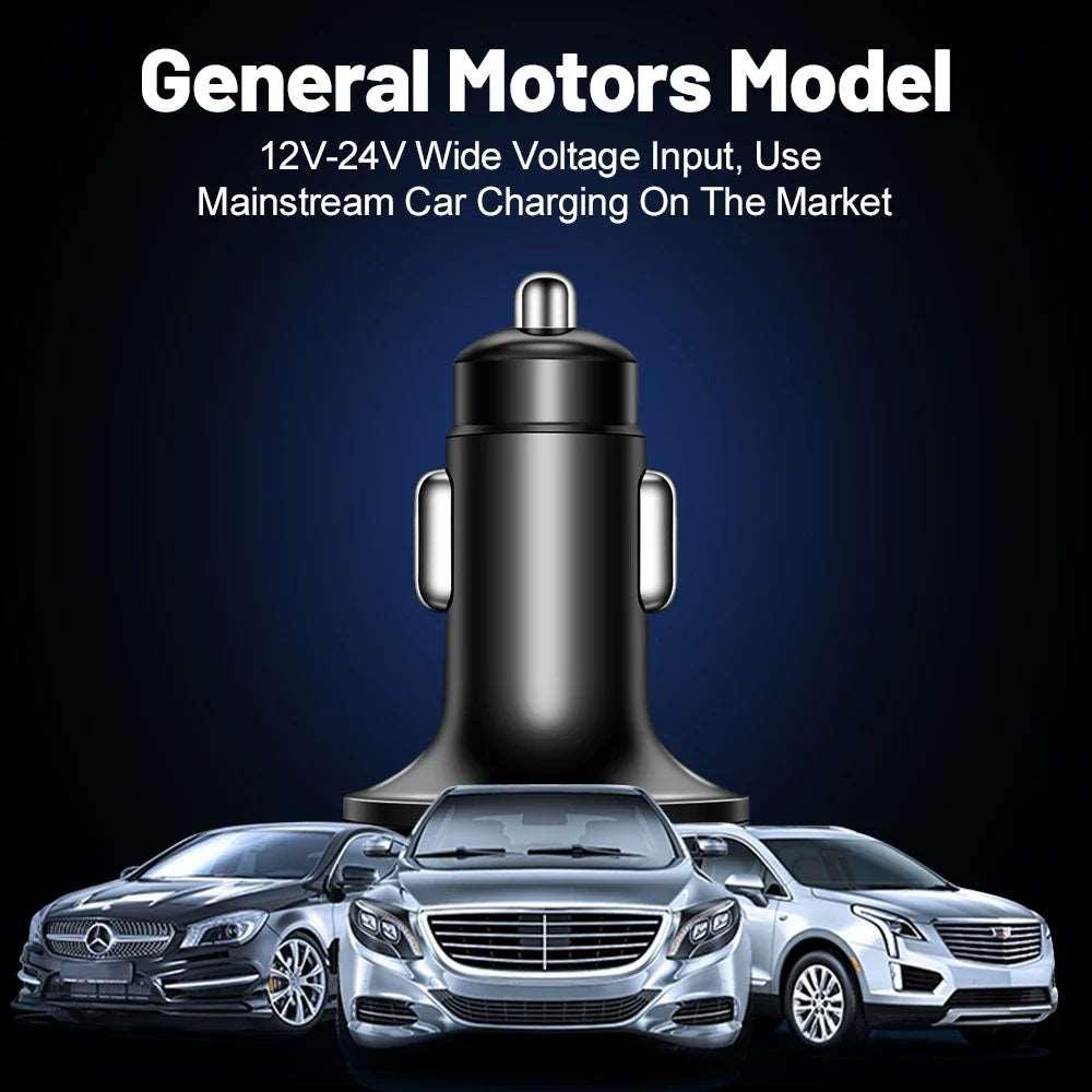 5-Port USB Car Charger | Super Fast Charging for iPhone, Android, & Samsung Devices - NexGen Gadgets