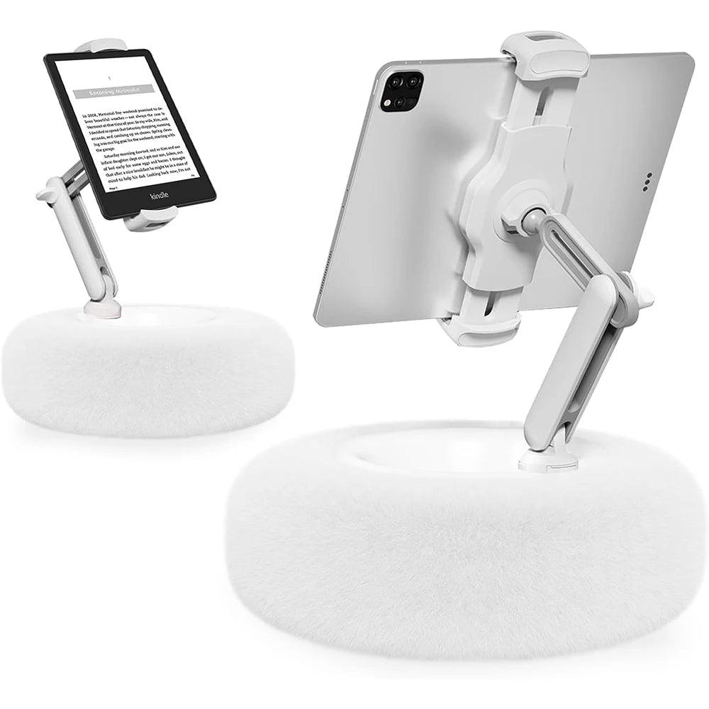 Plush Pillow Phone & Tablet Stand | Adjustable for Binge-Watching, Live Streaming, & Video Chats - NexGen Gadgets