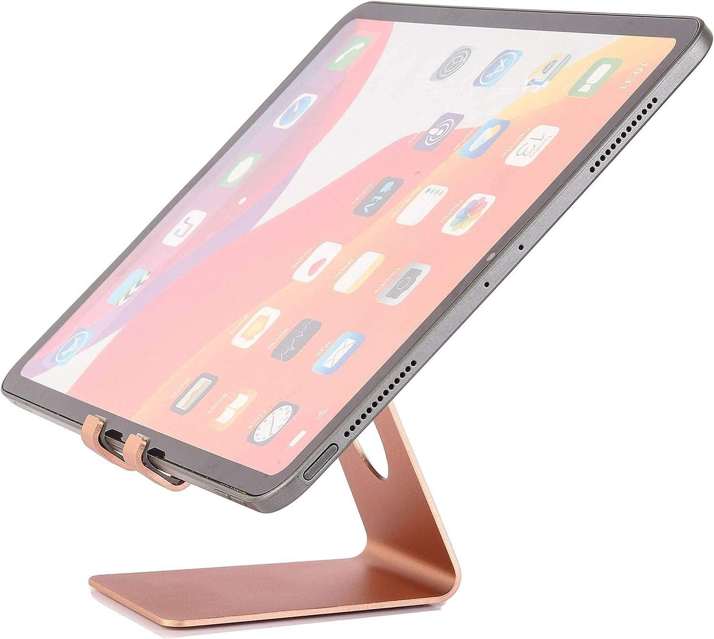 Rose Gold Cell Phone Stand – Compatible with 4-8 Inch Phones, Desk & Travel Dock - NexGen Gadgets