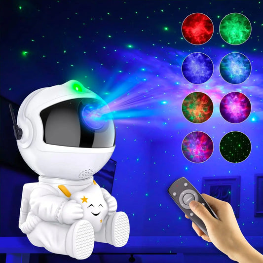 Astronaut Galaxy Projector Light | 2 in 1 Star Projector 