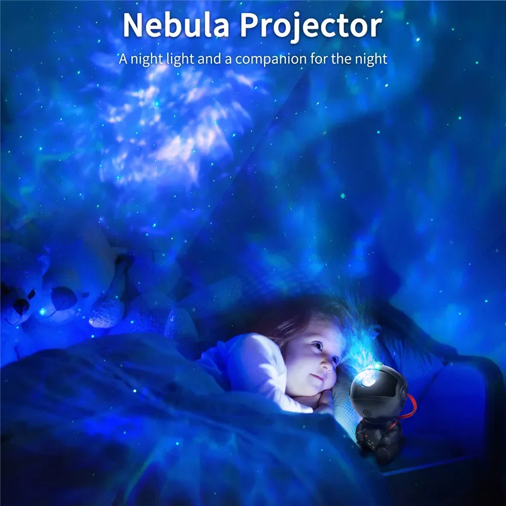 Astronaut Galaxy Projector Light | 2 in 1 Star Projector 