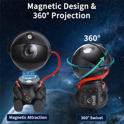 Astronaut Galaxy Projector Light | 2 in 1 Star Projector 