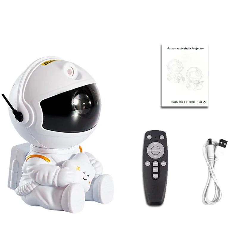 Astronaut Galaxy Projector Light | 2 in 1 Star Projector 