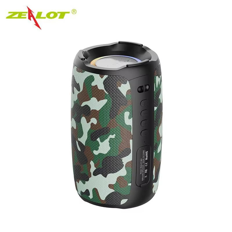 Portable Bluetooth Speaker – Waterproof, Wireless, Powerful Sound for Outdoors!