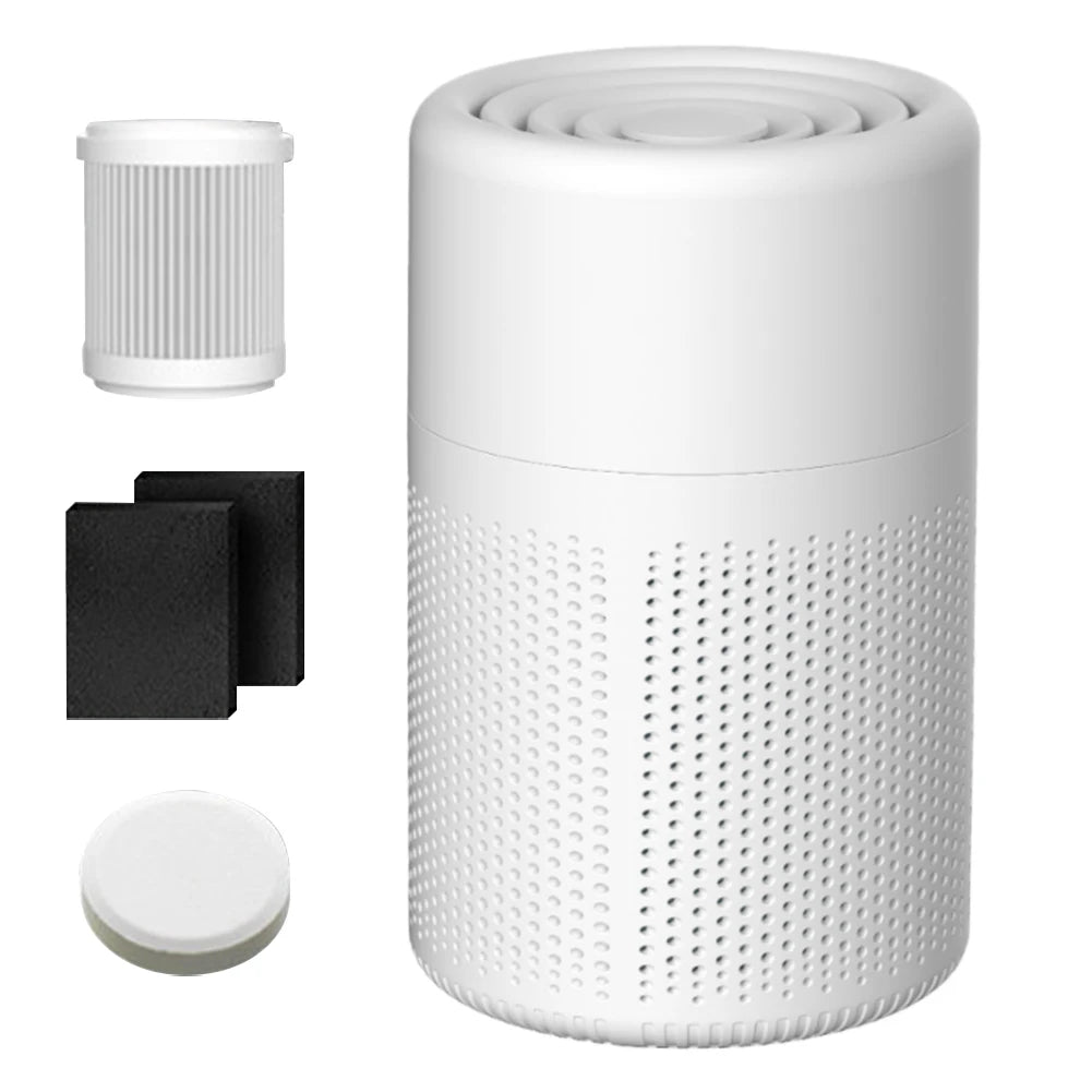 Desktop Air Purifier with Smart Air Quality Sensor