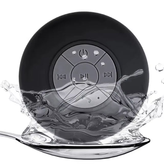 Mini Bluetooth Shower Speaker - Waterproof, Portable, High-Quality Sound