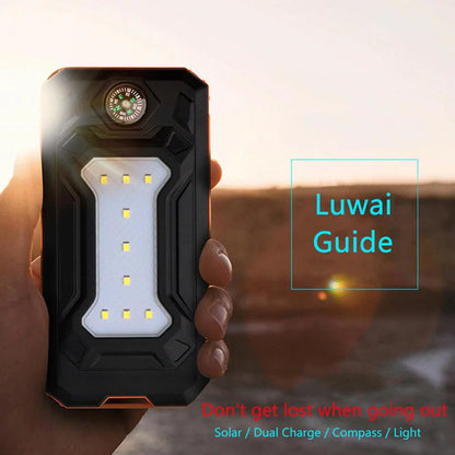 Waterproof 60,000mAh Solar Power Bank – Charge Anywhere, Anytime!